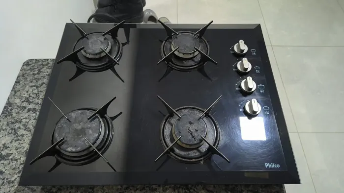 Fogão Cooktop 4 bocas