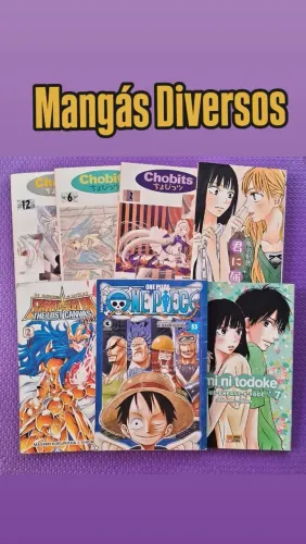MANGÁS DIVERSOS A PARTIR DE 10 REAIS (LOTE 02)