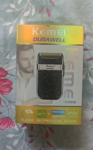 barbeadores elétricos shave kemei durawell