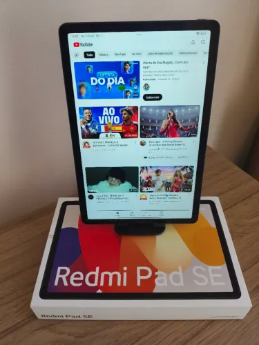 Tabet xiaomi se 6/128 gb aparelho impecável ótimo para estudoe e jogos