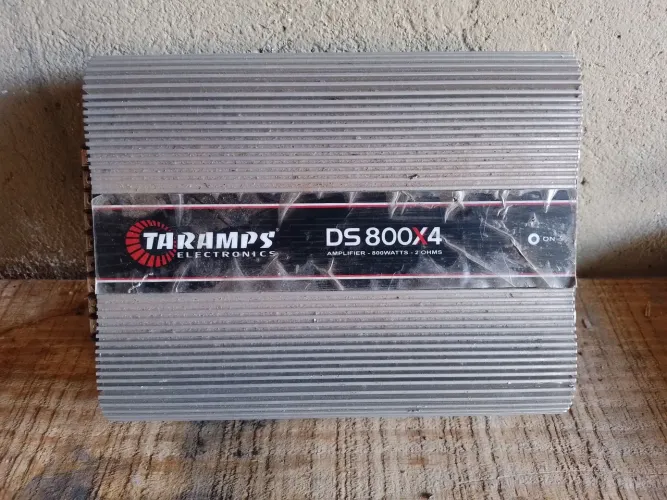 Amplificador taramps 800w x4