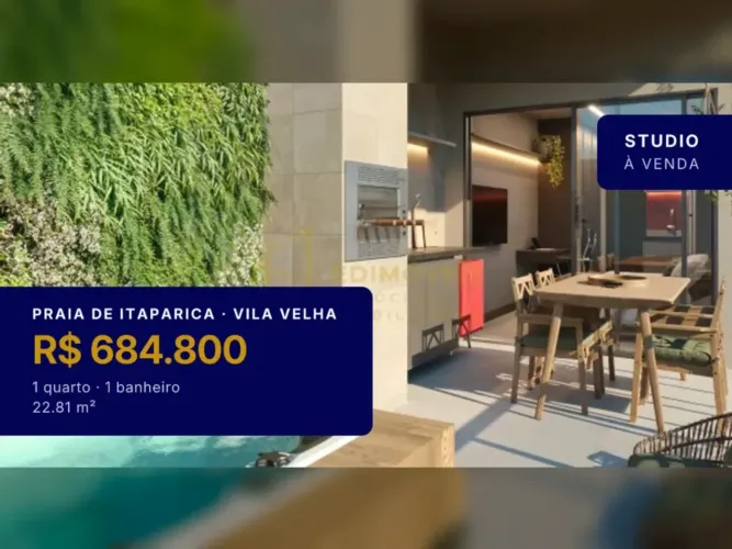 Seu espaço ao ar livre espera por você: Studio Garden em Praia de Itaparica!