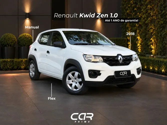 Renault Kwid Zen 1.0 Flex 12V 5P Mec. 2018