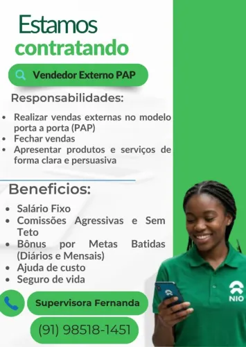 Oportunidade de emprego 