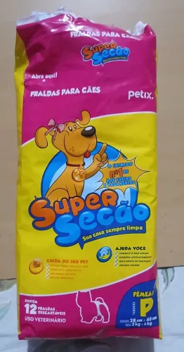 Pacote de Fraldas cães fêmea