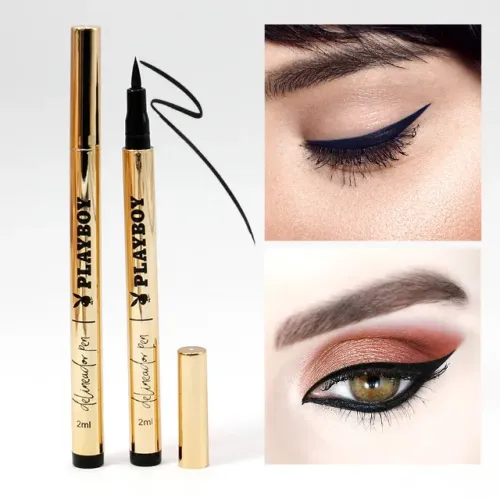 Caneta Delineadora Preta Glow Collection Playboy