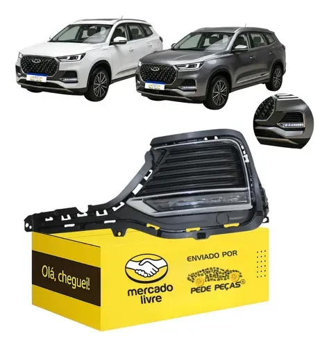 Kit Milha Chery Tiggo 8 Pro 2023 2024 2025 2026 L.e Novo Cristal