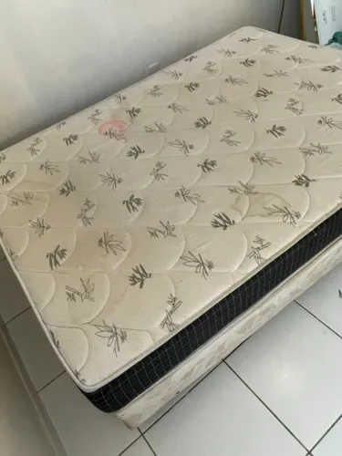 Cama Box Casal + Colchão Ortobom D33 Maestro (Completa)