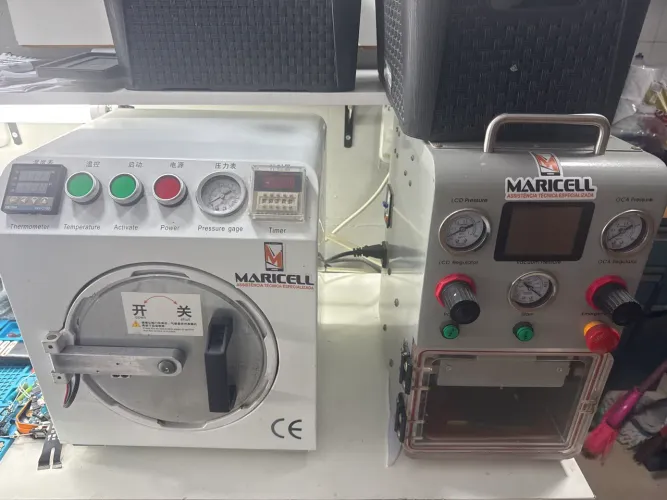 Máquina profissional de tocar vidros de smartphones ( completa) X1