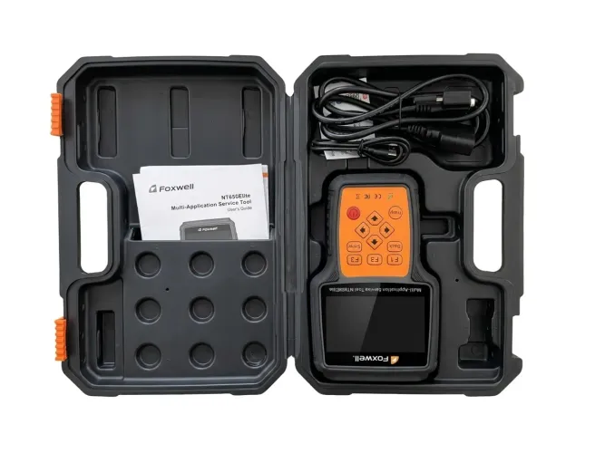 Scanner Automotivo Foxwell Multi Sistemas Full Scaner Nt650 Elite