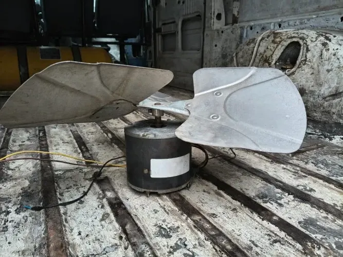 Motor do ventilador e hélice piso teto