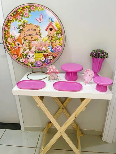 Locação de Decoração Festa na Mesa 