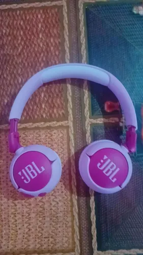 Fone Bluetooth JBL Infantil Rosa ORIGINAL