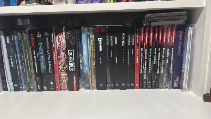 Lote de livros RPG novos!
