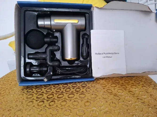 Massageador Miofascial Massage Gun Supermedy - Na Caixa (Venda Rápida)