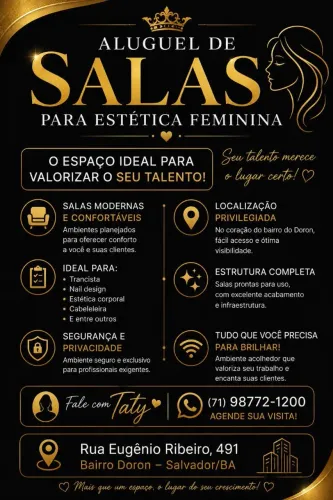 Aluguel de sala 