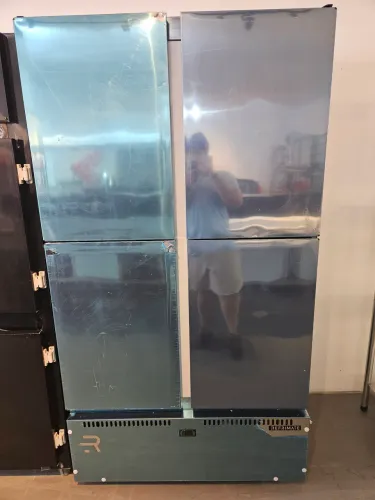 geladeira comercial inox 750 litros 4 portas - nova