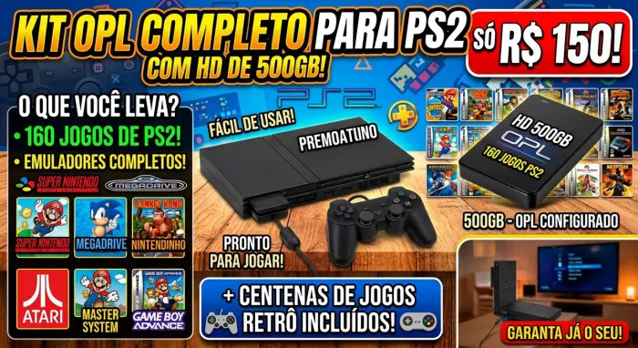 HD 500GB PlayStation 2