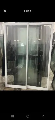Porta balcão Linha gold 1,47x2,12 , Udinese Nova Acústica
