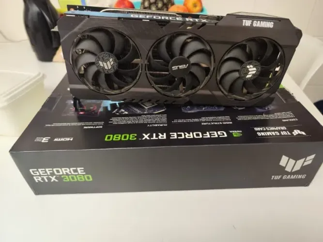 Placa de video RTX 3080 - OC - 10GB Asus TUF