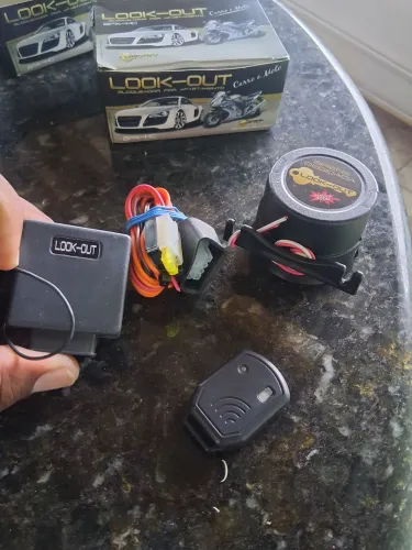 Alarme de moto por presença 