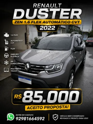 Renault Duster Zen 1.6 16V Flex AUT 2022