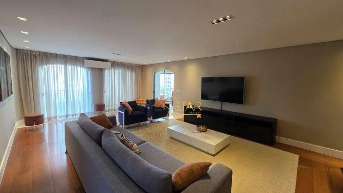 Apartamento com 4 dormitórios para alugar, 280 m² por R$ 26.647,73/mês - Santo Amaro - São