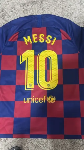 Camisa Barcelona Original 2019/2020 com personalização MESSI 10