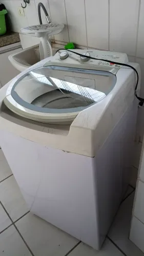 Máquina de lavar brastemp concerto ou retirada de peças painel e moto funcionando normal