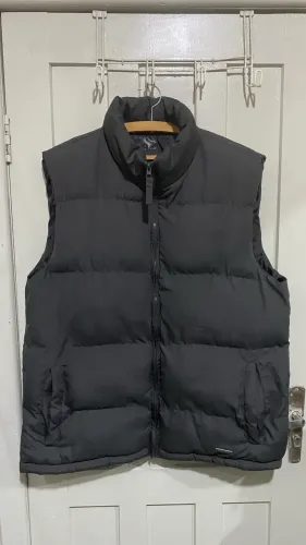 Colete Puffer Preto Tamanho ?G?