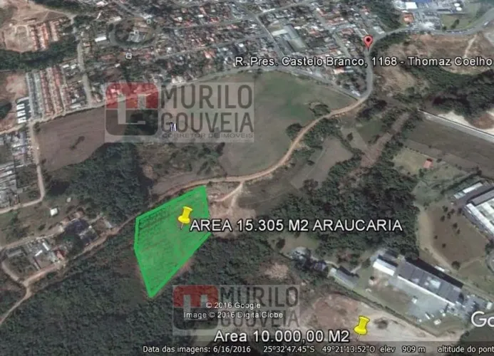 Terreno, à Venda por R$ 5.356.750,00 - Thomaz Coelho, Araucária (Pr)
