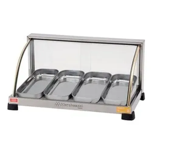 Estufa Para Salgados 4 Bandejas 127v Vidro Curvo F2.041 - Marchesoni