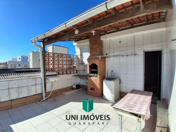 Cobertura com 3 quartos sendo 2 suítes e garagem na Praia do Morro