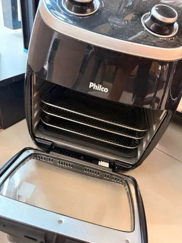 Fritadeira Air Fry Philco 11 Litros Oven Preta PFR2000P - 220 Volts