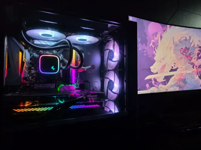 Pc gamer, Ryzen 5 Pro, RTX 3060 12GB Rog Strix, 1TB Nvme