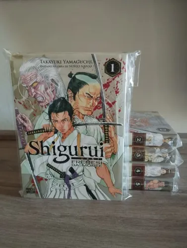 Mangá Shigurui vol. 1 ao 5