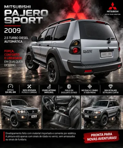 Mitsubishi Pajero Sport HPE 2.5 4X4 Diesel Aut. 2009