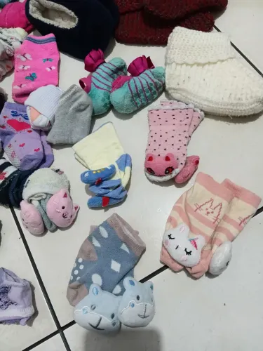 Meias de bebê
