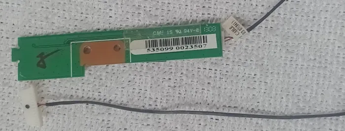 placa do botão power notebook sti 1401