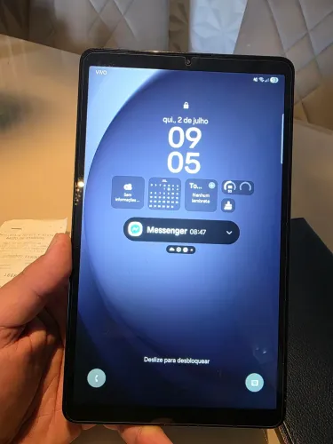 Galaxy Tab A8 Samsung 8.7 64gb Wi-Fi e entrada para Chip