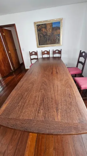 Mesa de jantar c/12 cadeiras
