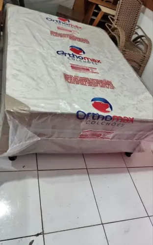 PAGUE MENOS Cama box ortomax madeira reforçada eucalipto preço d fábrica