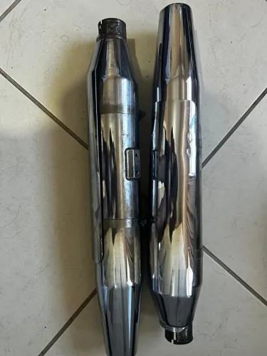 Vendo escapamento de Harley Davidson FAT Boy