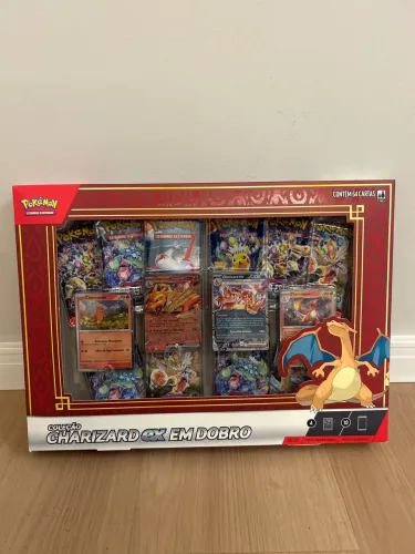 Box Pokémon Charizard Em Dobro Lacrada