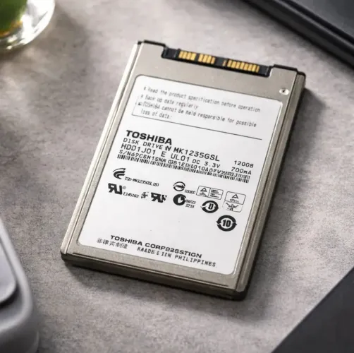 HD Toshiba 120GB 1.8" Micro-SATA MK1235GSL (Original)
