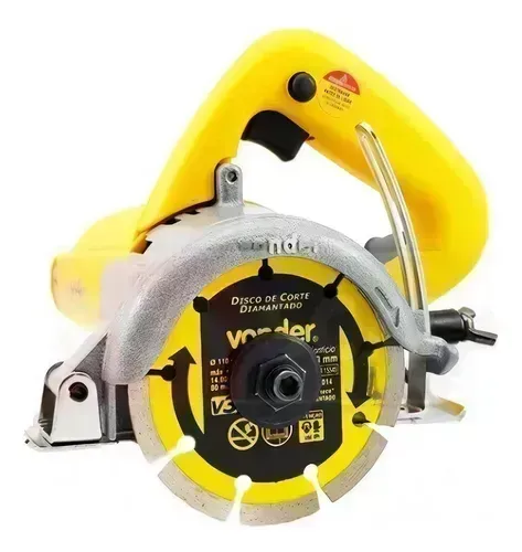 Serra Circular Mármore Cortador Piso Concreto Vonder Smv1300s Tipo Makita + Disco