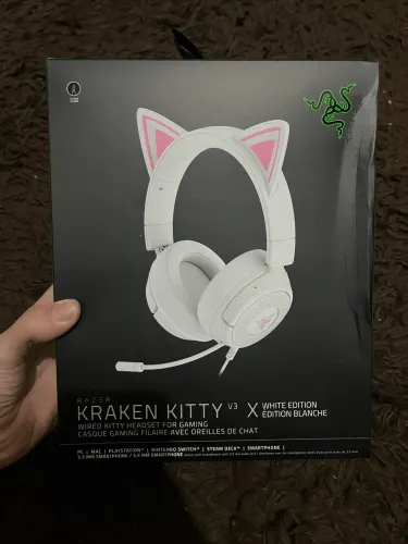 Headset Razer Kraken Kitty V3 X 7.1 Surround PC/Xbox/Playstation