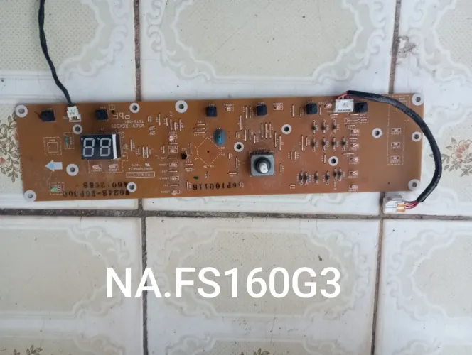 Painel de comandos máquina de lavar roupa Panasonic