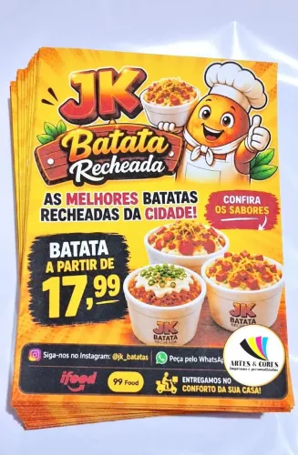 PANFLETOS E CARTÃO DE VISITA