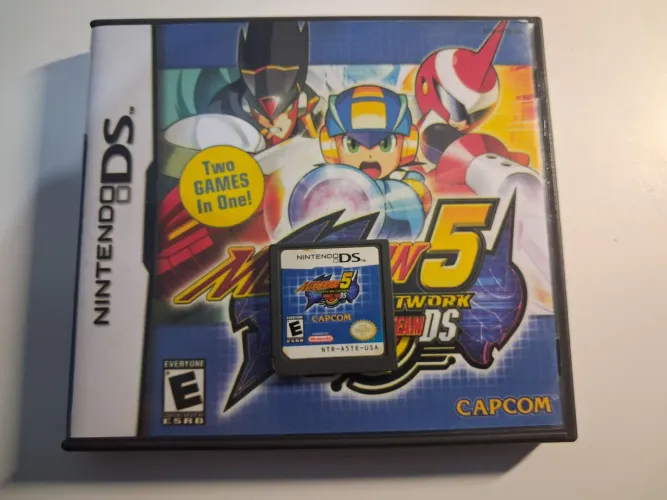 Mega man 5 battle network double team ds